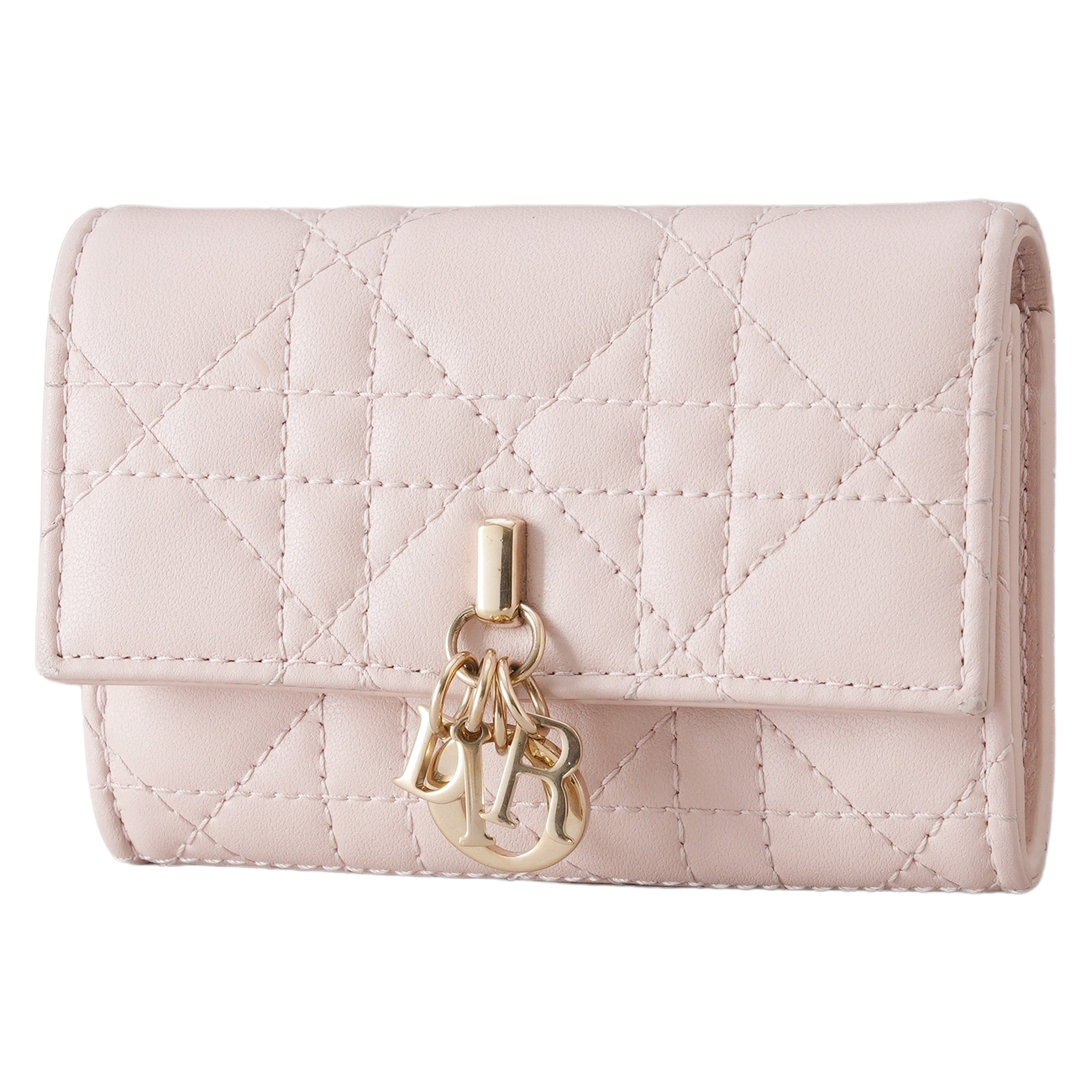 CHRISTIAN DIOR(USED)디올 미스디올 카드지갑 핑크